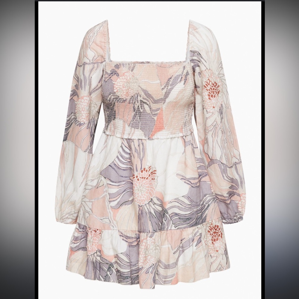 NWOT Wilfred Tempest Organic Linen Mini Dress - sz L from Aritzia
